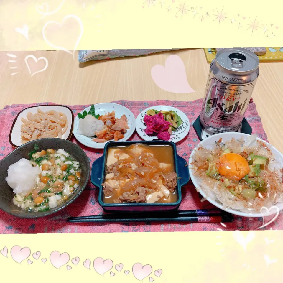 Snapdishの料理写真:７／１ ｔｈｒ 晩ごはん🍴＊○°|rinaronarさん