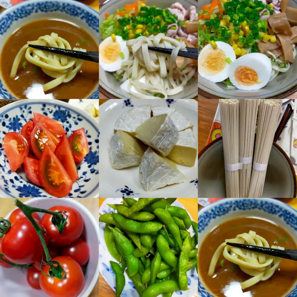 つけ麺と今日のあて|ゆずあんずさん