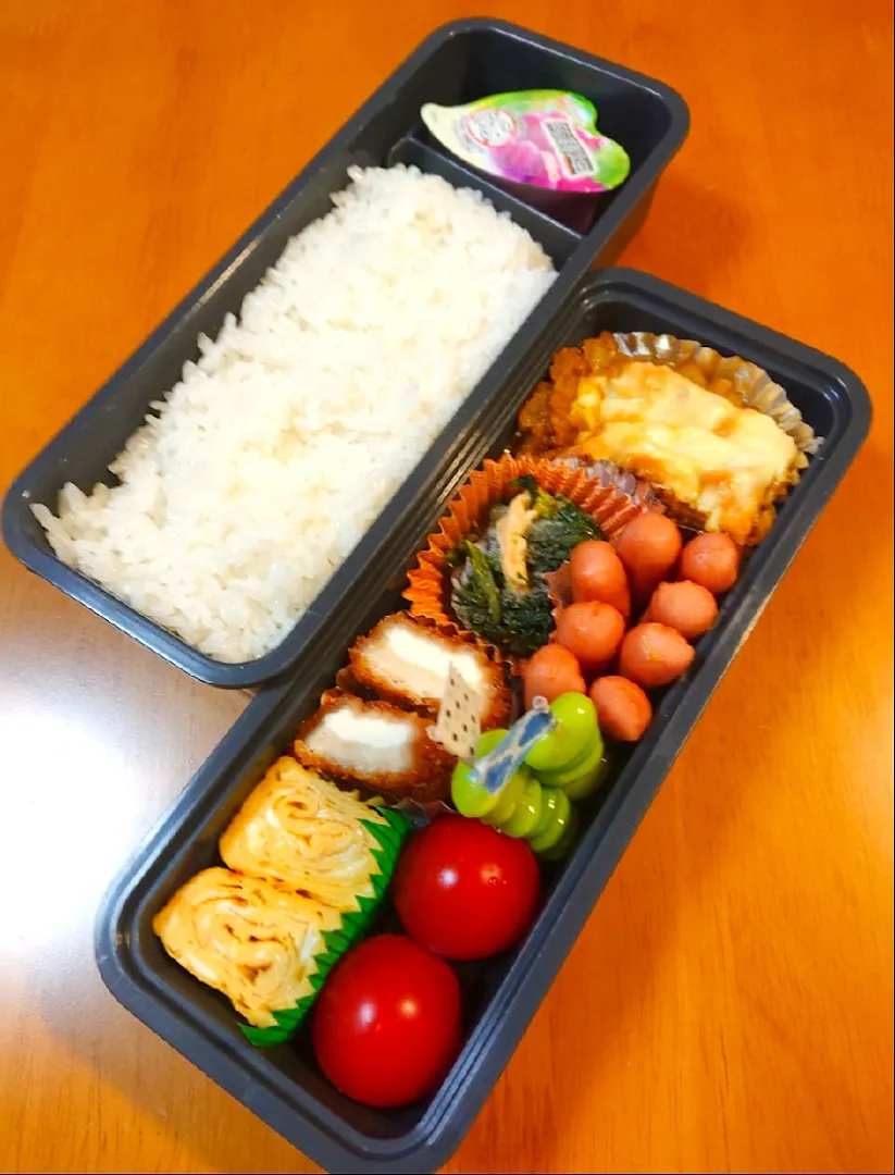 長男のお弁当🍱|りらさん