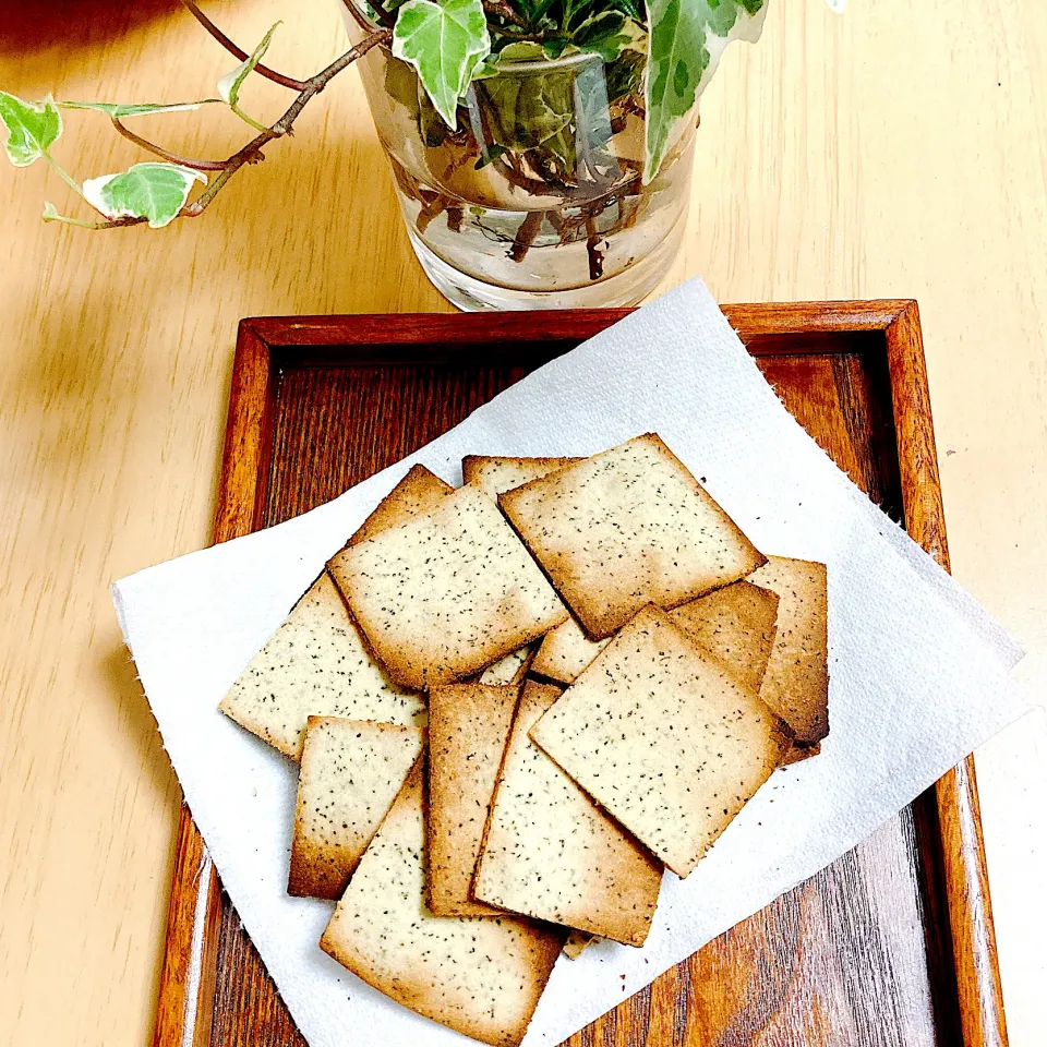 Snapdishの料理写真:トースターで簡単紅茶おからクッキー|akkoさん