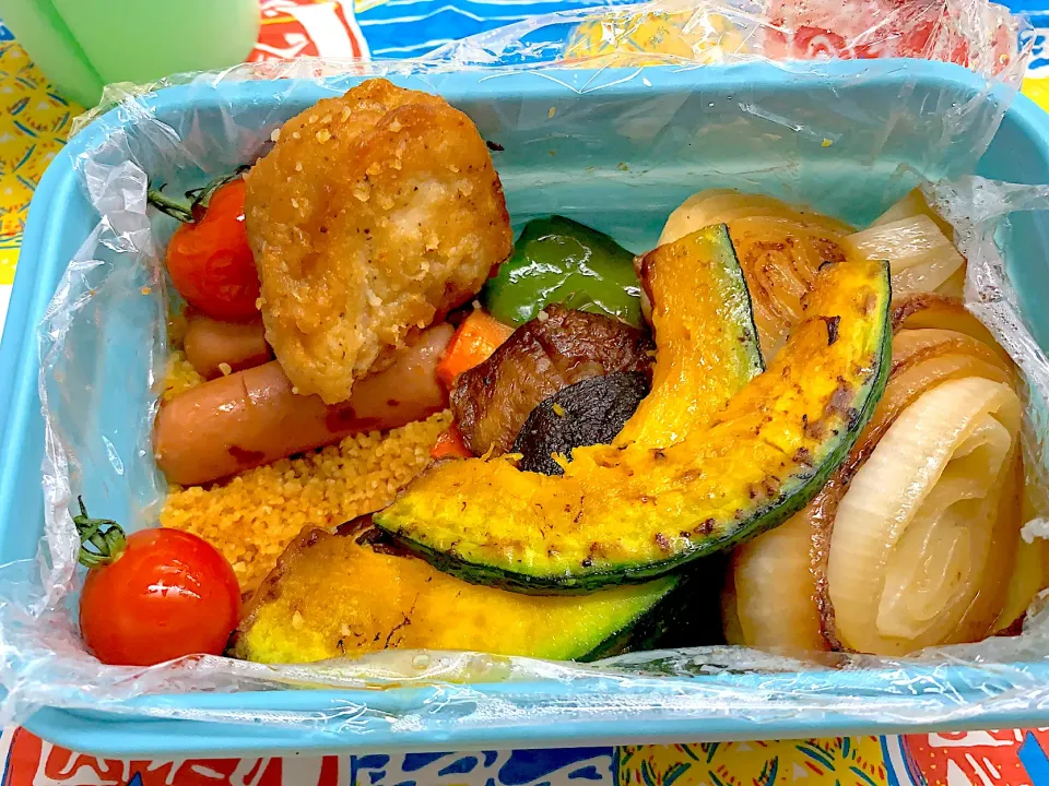 グリル野菜のクスクス弁当|yumyum😋さん