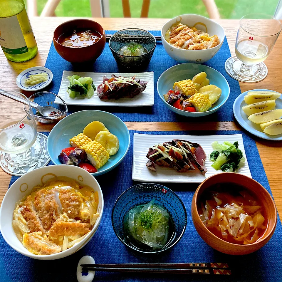 かつ丼定食|むぎこさん