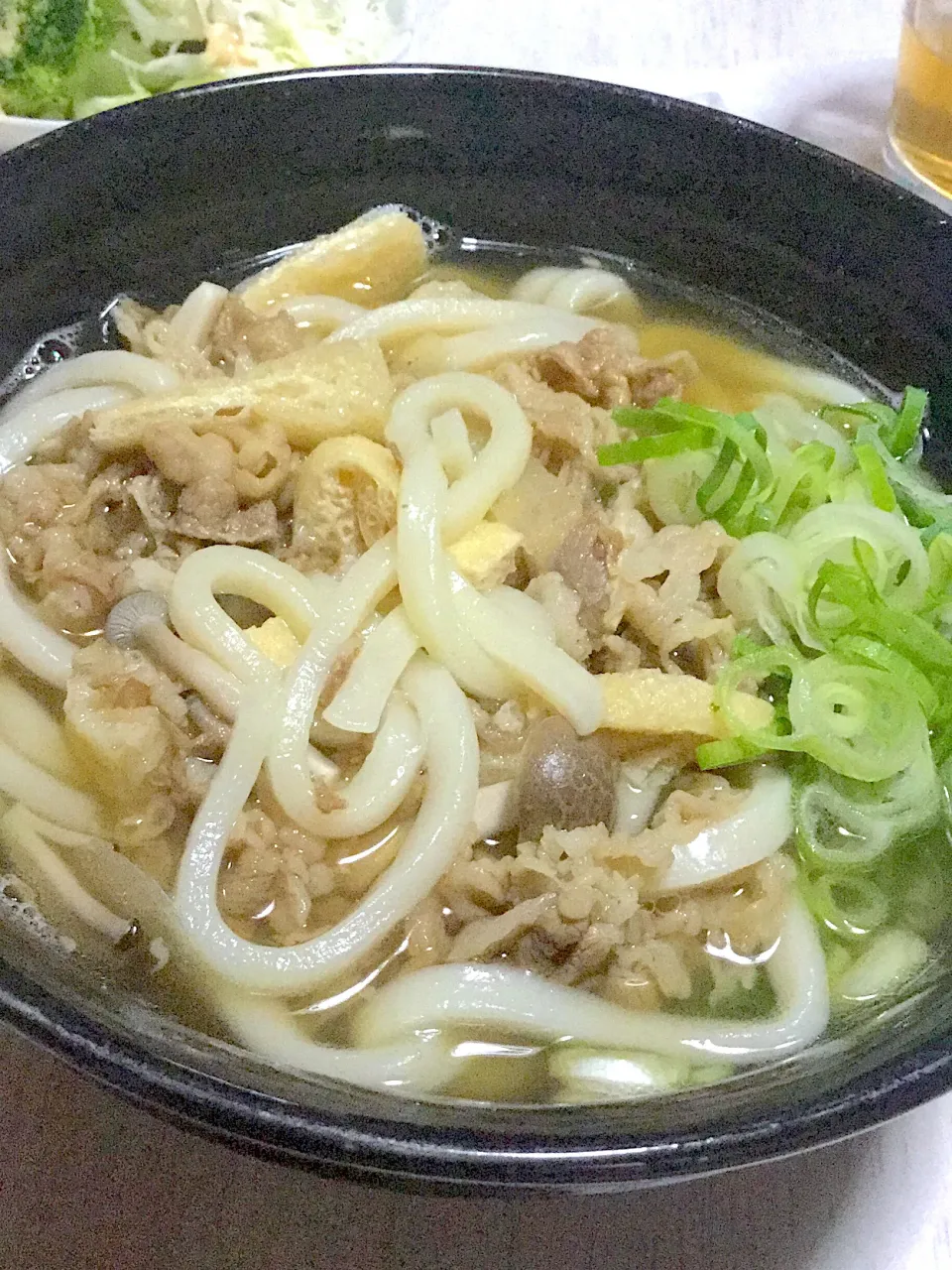 肌寒い日には肉うどん〜おあげ入り|Ayaさん