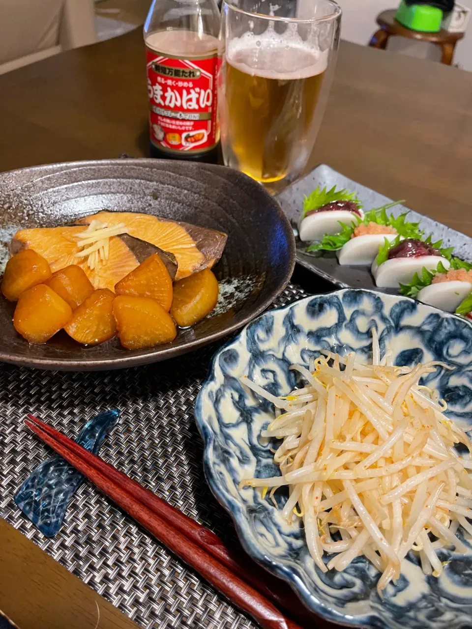 からあげビールさんの料理 漬物再現レシピ♪これこれ!あの味!!ピリ辛味付けもやしandうまかばいのブリ大根|ナガマンさん