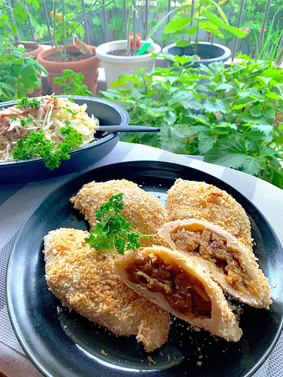 焼かないオーブンカレーパンで朝ごパン|シュトママさん