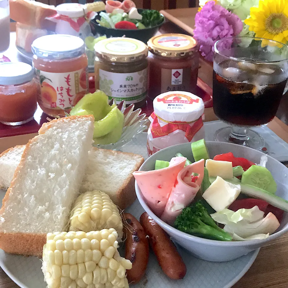 朝ごはんプレート🍞|mokoさん