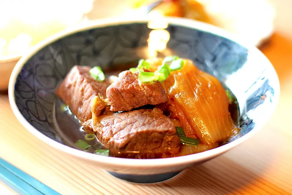 牛肉の煮込み。山椒の香り。|よっすぃさん