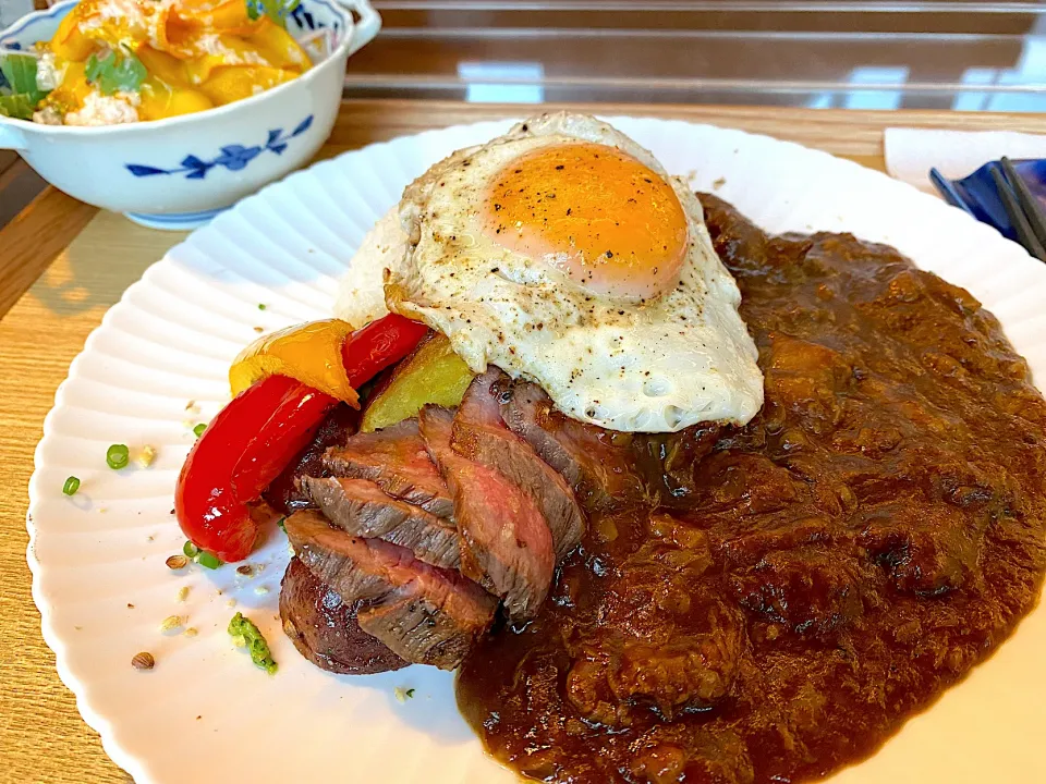 牛すじカレー（ビストロ・カドゥ・エヴァン）|チルさん