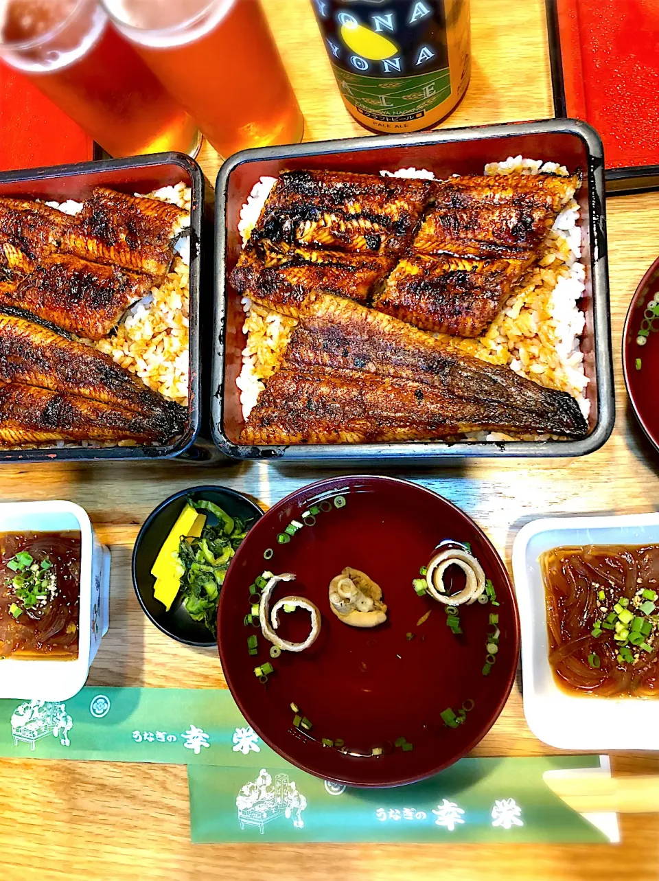 Snapdishの料理写真:うな重　肝吸い|じゅんさんさん