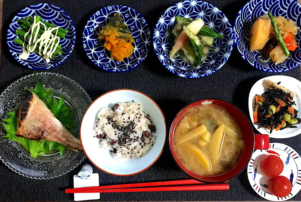 Snapdishの料理写真:まごはやさしいの7種類の食材でおうちご飯💕|🌺🌺Foodie🌺🌺さん