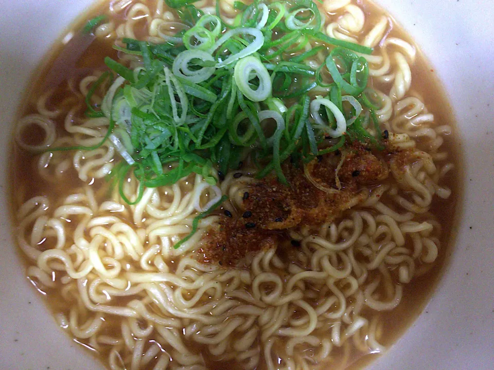 自家製 赤味噌ラーメン|ばーさんさん