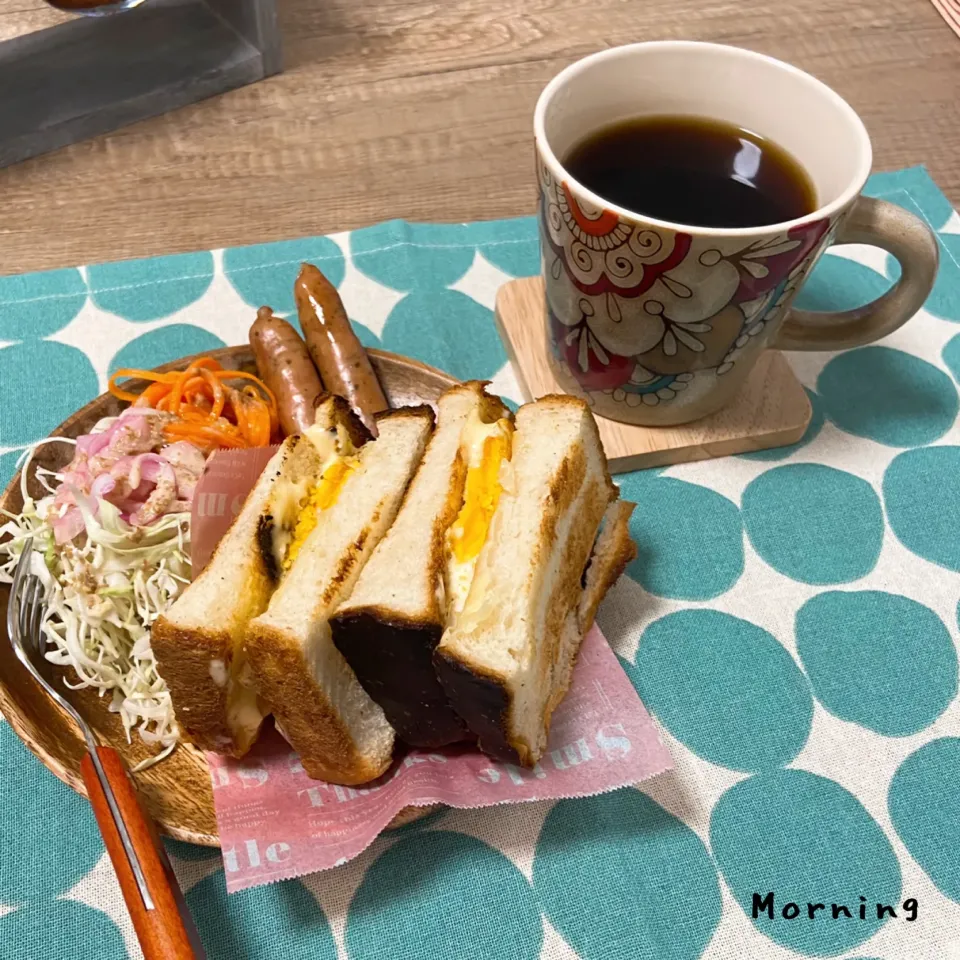 7/4✩⃝焼きサンドモーニング🥪|ゆうさん