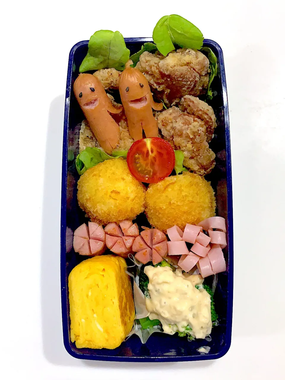 男子高校生のお弁当【からあげ】|ゆちさん