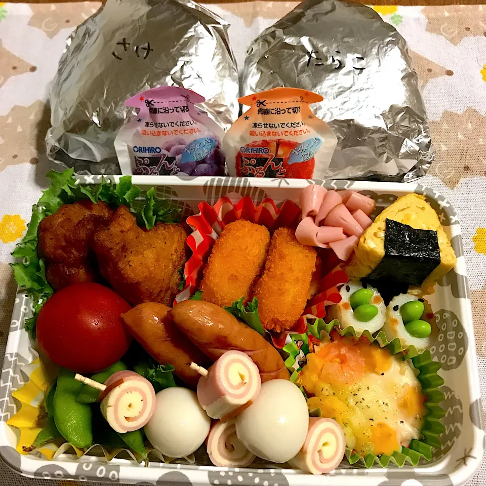 長男くんのお弁当🍱|あやちゃんママさん