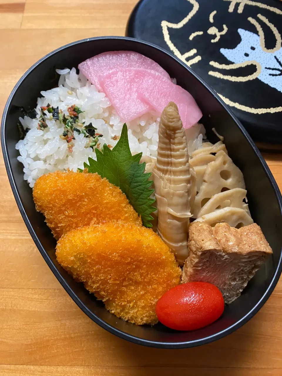 Snapdishの料理写真:エビ寄せフライのお弁当|aru_sakazakさん