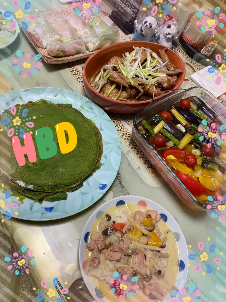 Snapdishの料理写真:娘の誕生日|ちむさん