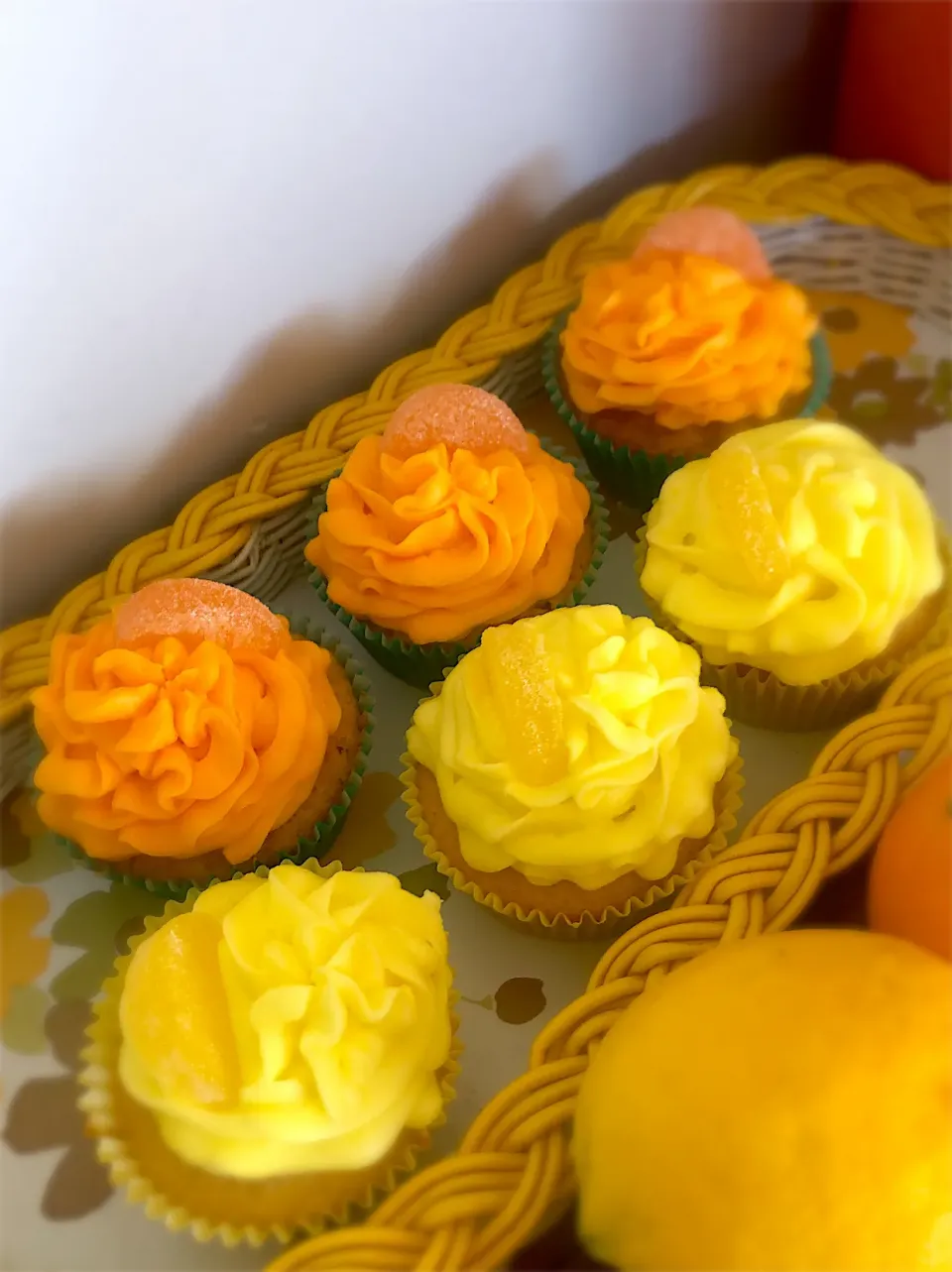 Citrus cupcakes|K8TCRE8TZさん