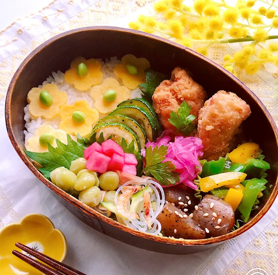 🌼月曜日のお弁当🌼|ちゃべさん