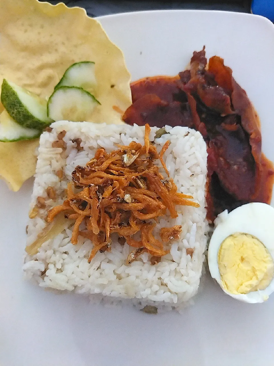 Nasi lemak sambal sotong|lailatul73さん