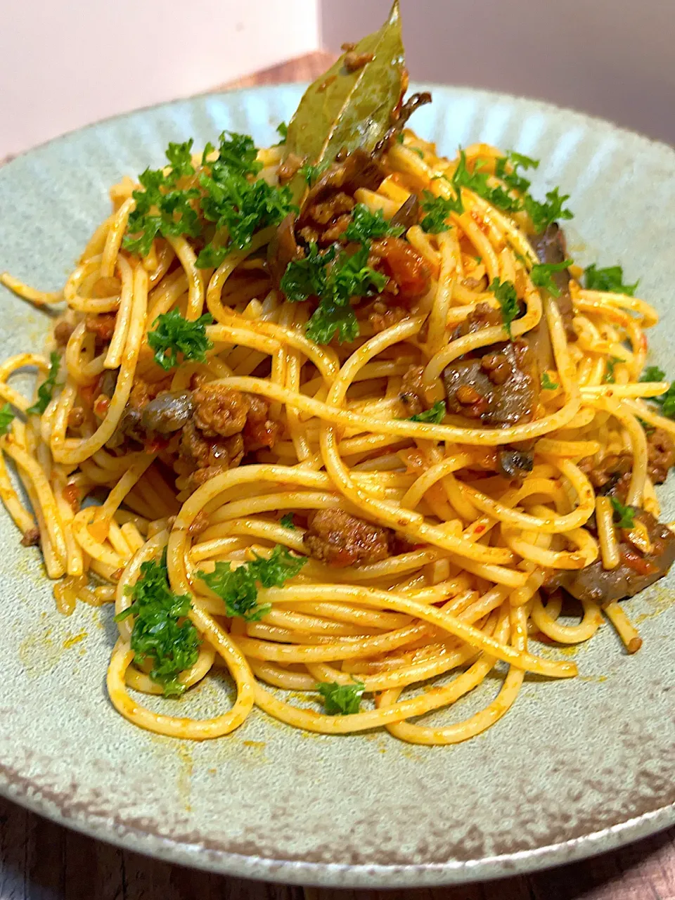 ミートスパゲティ🍝、|レオンさん