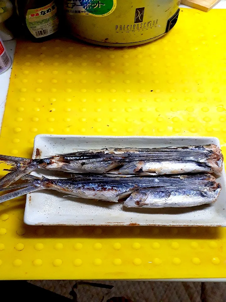 Snapdishの料理写真:飛び魚の塩焼き|横地　彩さん