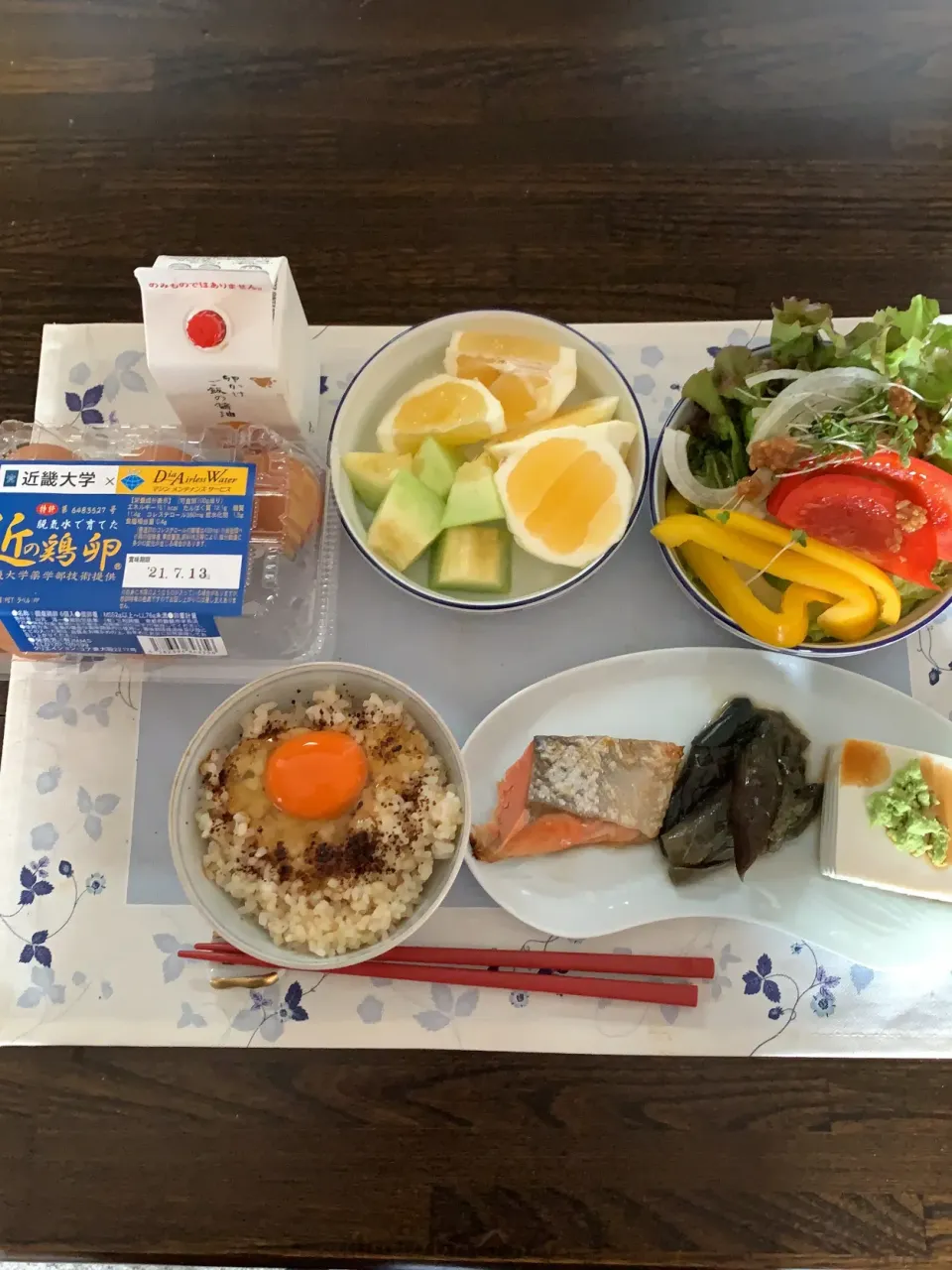 こんなのも研究してるのね✨✨今日の朝食卵かけご飯✨✨|tamemitiさん