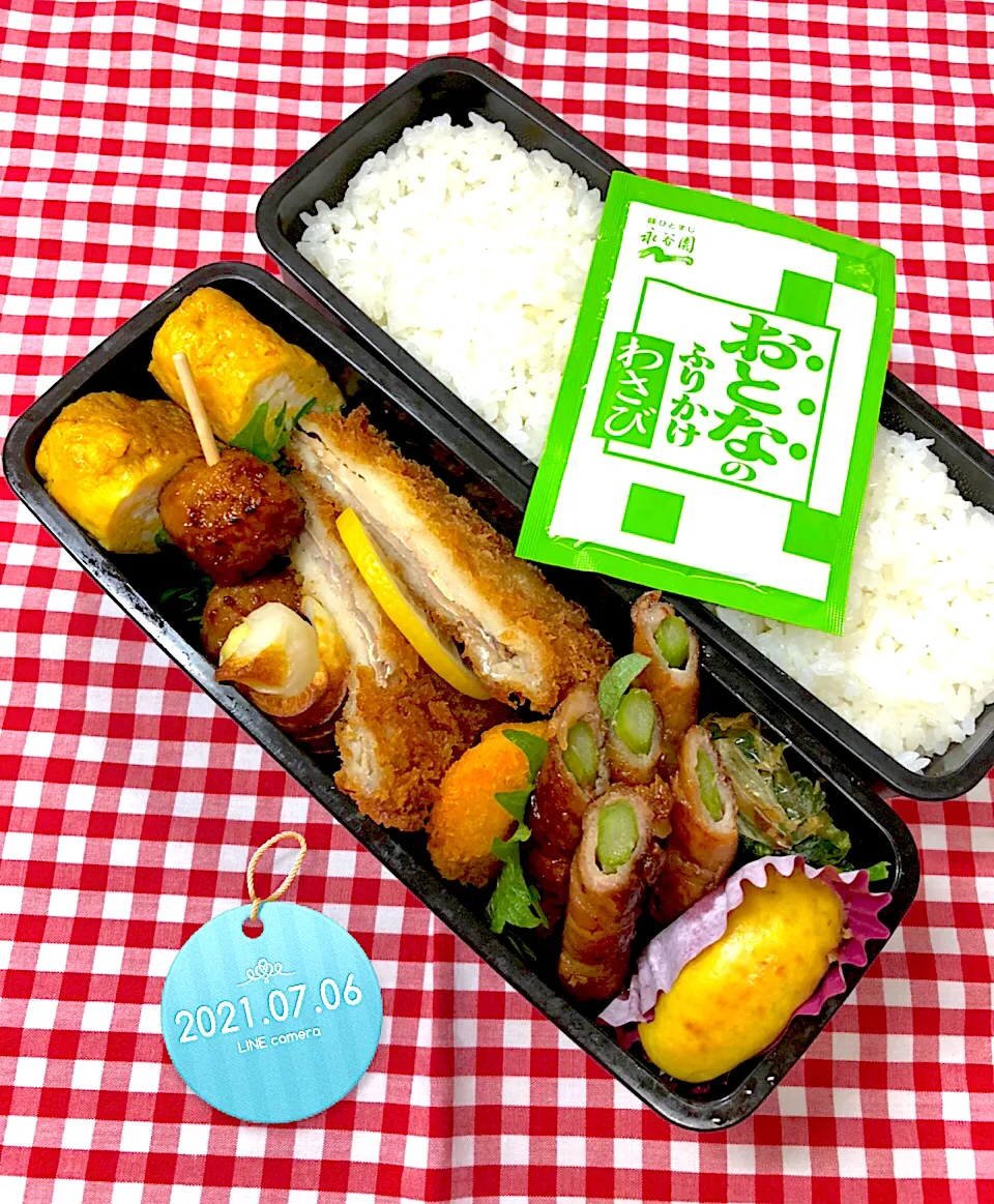 Snapdishの料理写真:男子👦🏻お弁当🍱|パセりっちさん