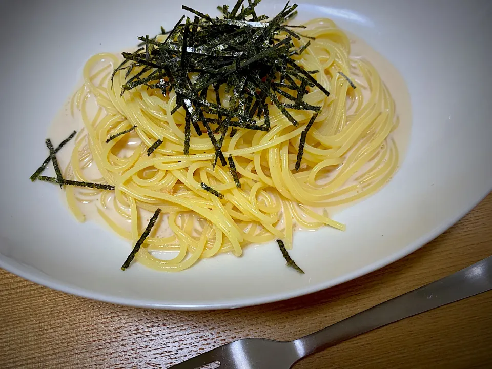 明太子クリームパスタ🍝|1614さん