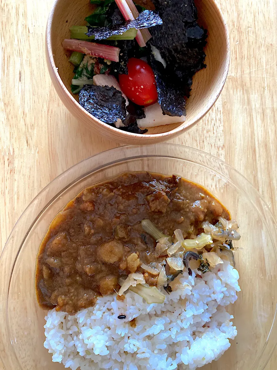 お一人お家カレーライス🍛ランチ♬🤤|さくたえさん