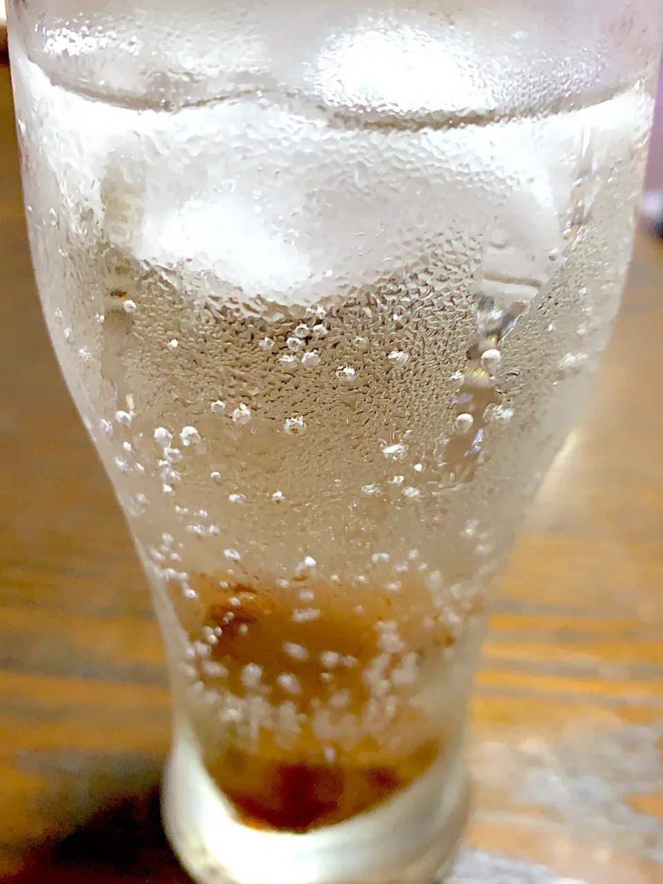 頂き物の梅シロップで梅ソーダ🥤|きよっさんさん