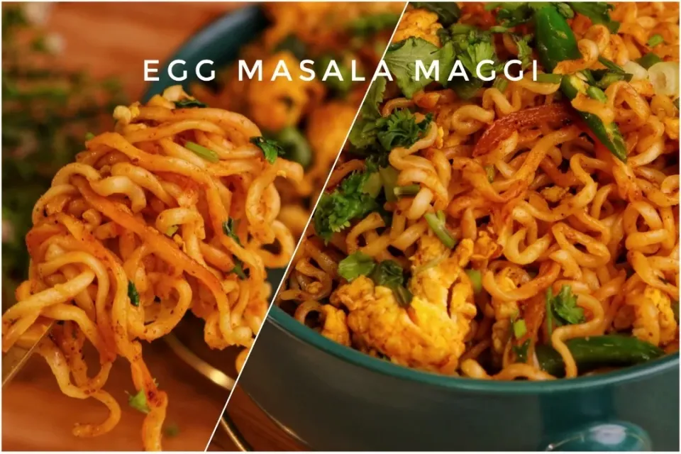 Egg Masala Maggi|Tushinさん