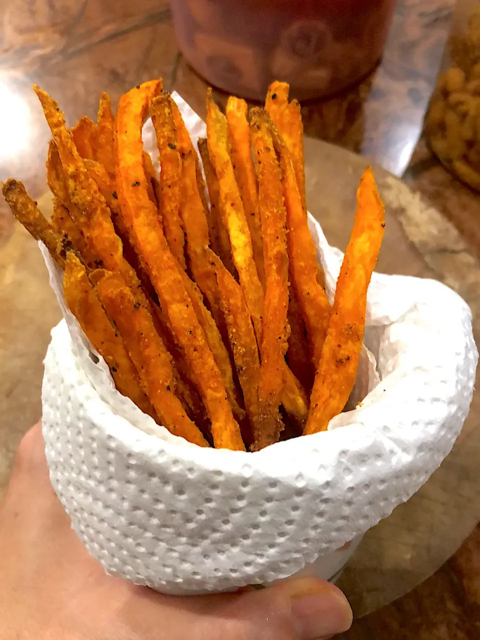 Baked sweet potato fries|Amy Aliyyaさん