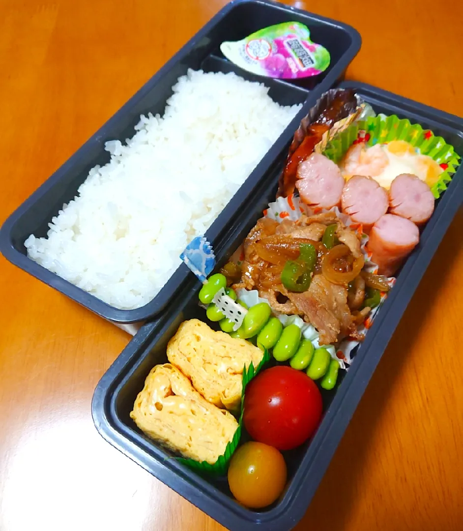 長男のお弁当🍱|りらさん