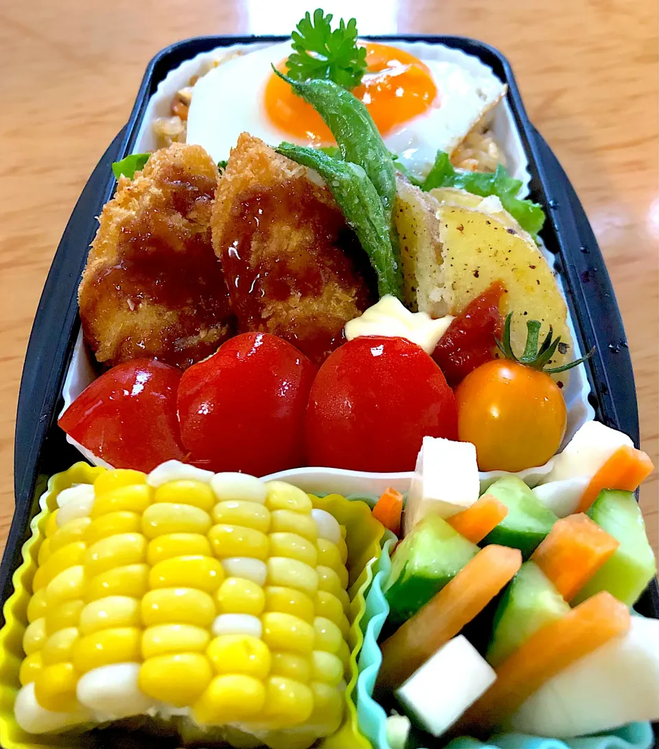 家族お弁当🍱٩(๛ ̆ 3 ̆)۶💗|ふみぃさん
