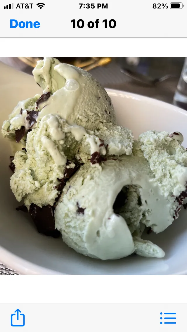 Basil Mint Chocolate Chunk Ice Cream|Christine pavelkaさん