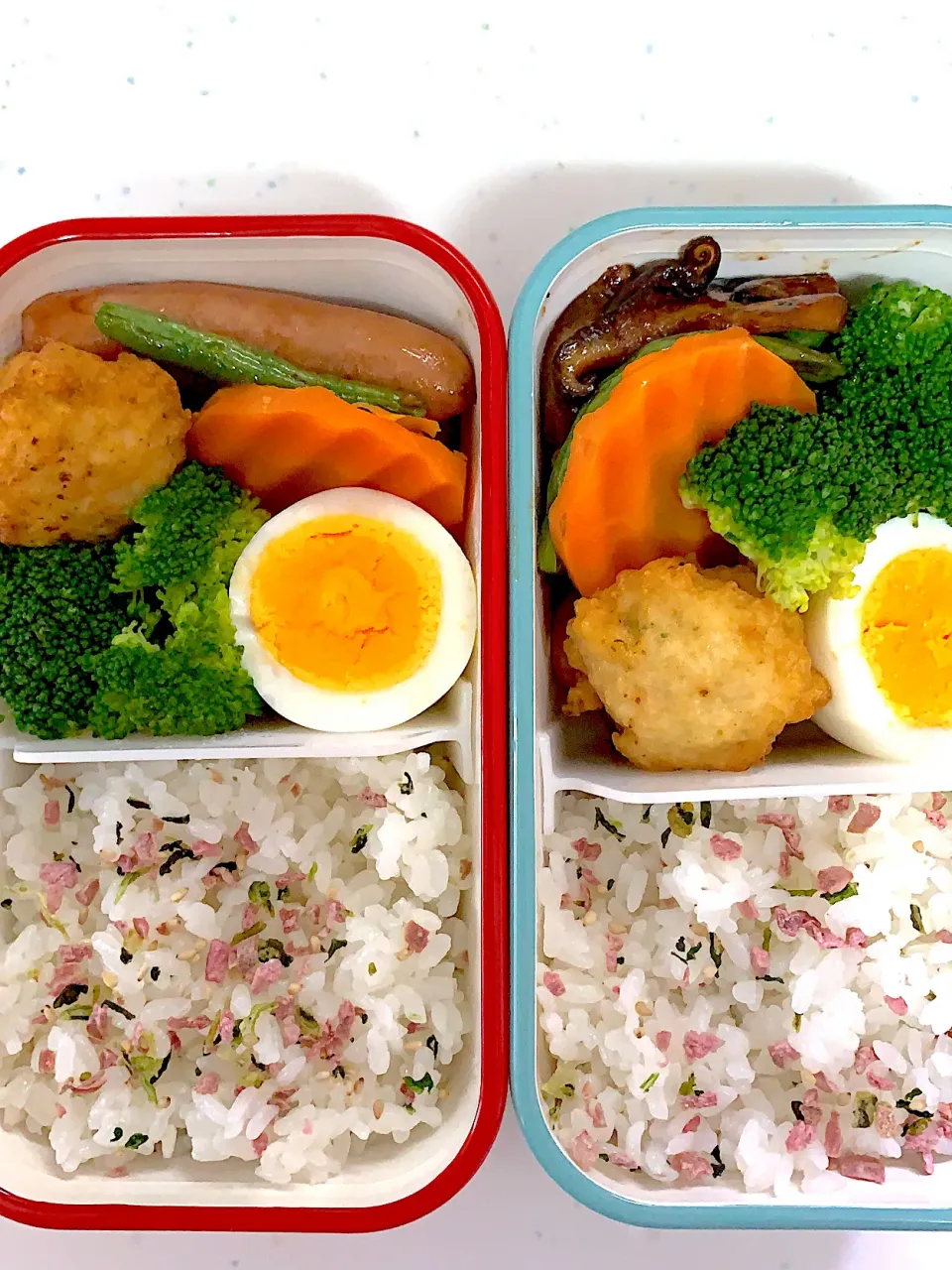 Snapdishの料理写真:2021/7/7高校生の娘と私のお弁当|hiro himiさん