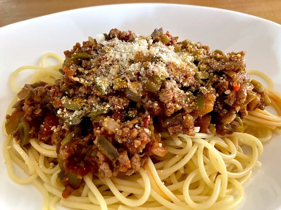 ＊具沢山ミートソースパスタ🍝＊|＊抹茶＊さん