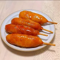 Snapdishの料理写真:ポテトフランクフルト🍗|susumi1123さん