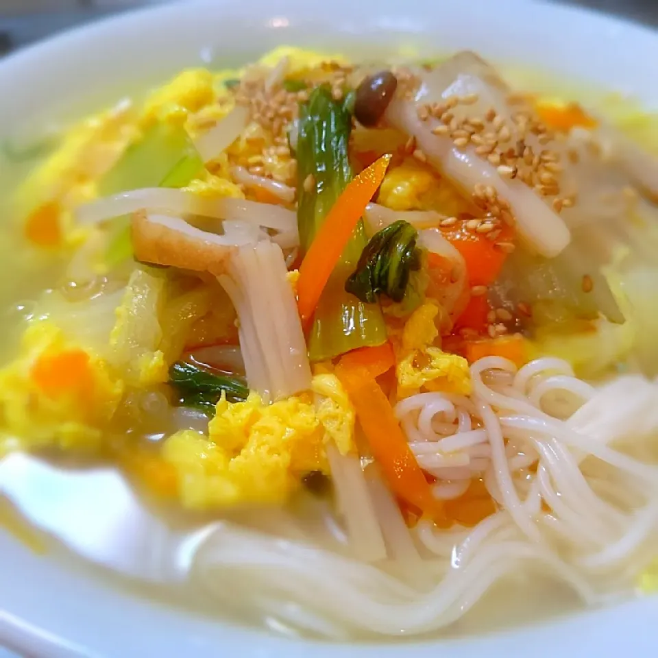 たっぷり野菜の中華味煮麺～♪♪|砂糖味屋キッチンさん