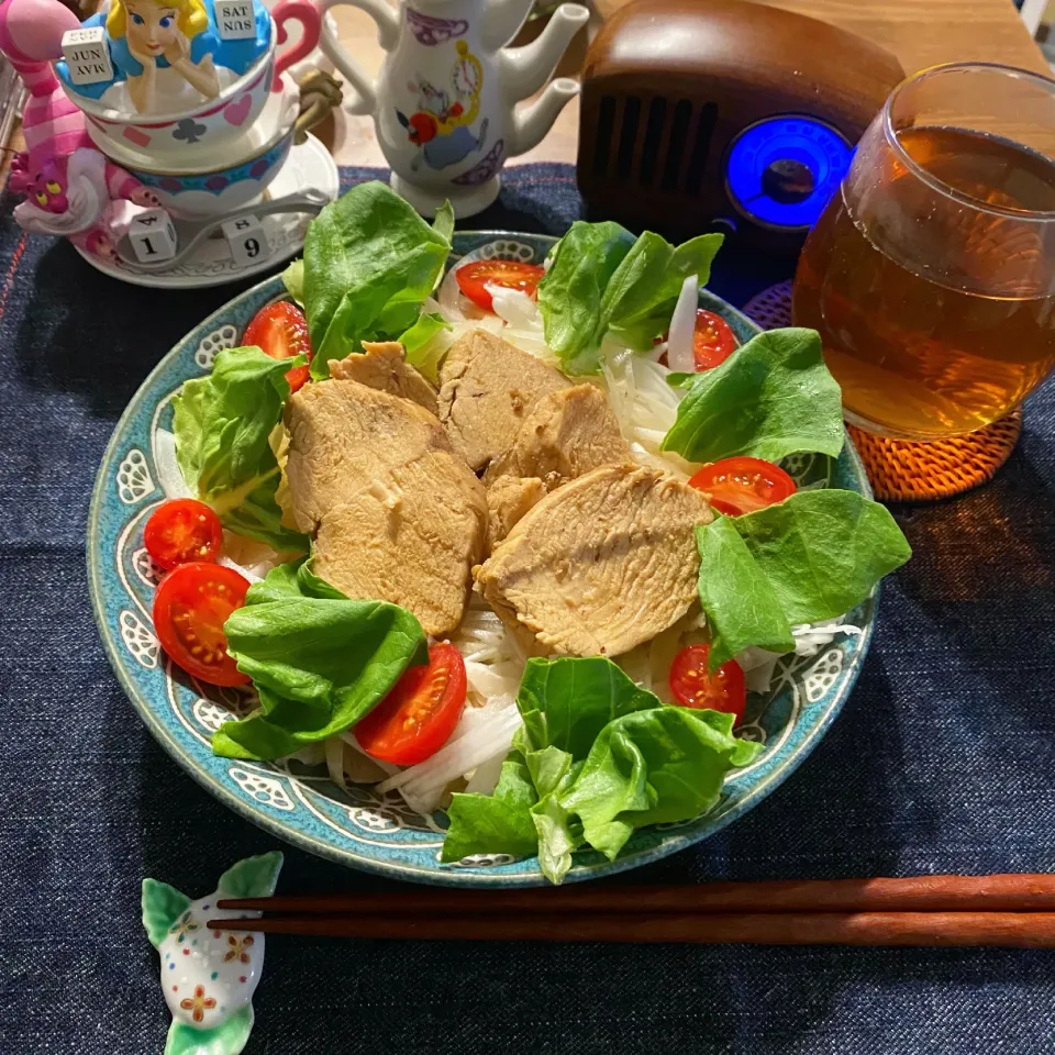 Snapdishの料理写真:・サラダチキン|まぁちゃんさん