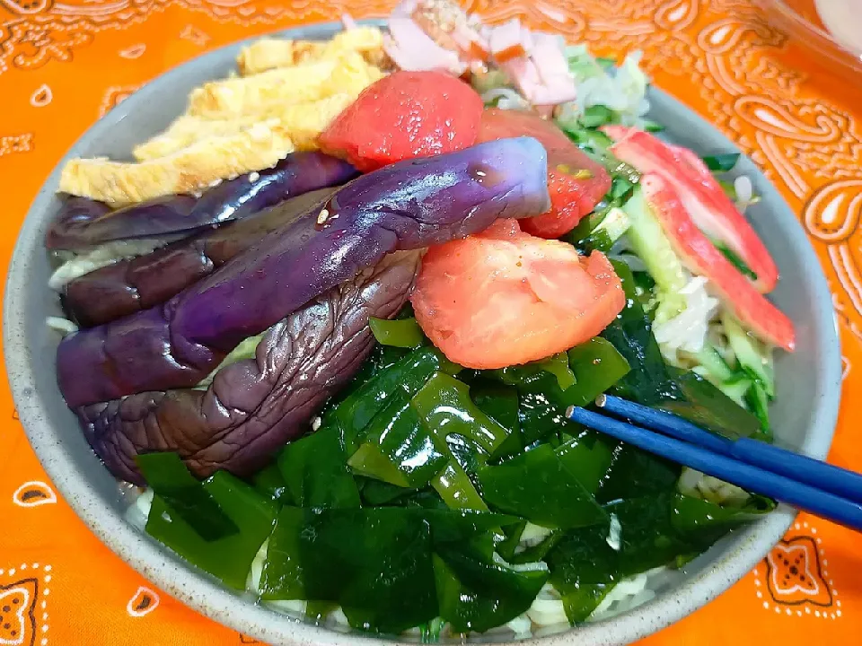 Snapdishの料理写真:🎐冷やし中華🥗🍥はじめました〜♫|こ✬ぱゃん✿さん