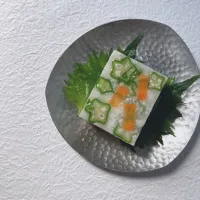 あいちゃんの料理 色紙豆腐