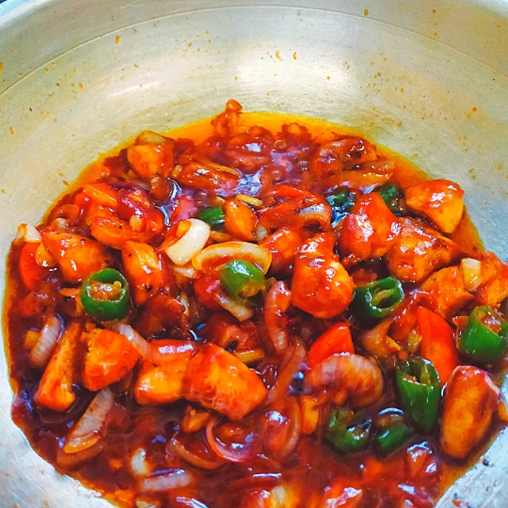 Snapdishの料理写真:chili chicken|Tosai Expressさん