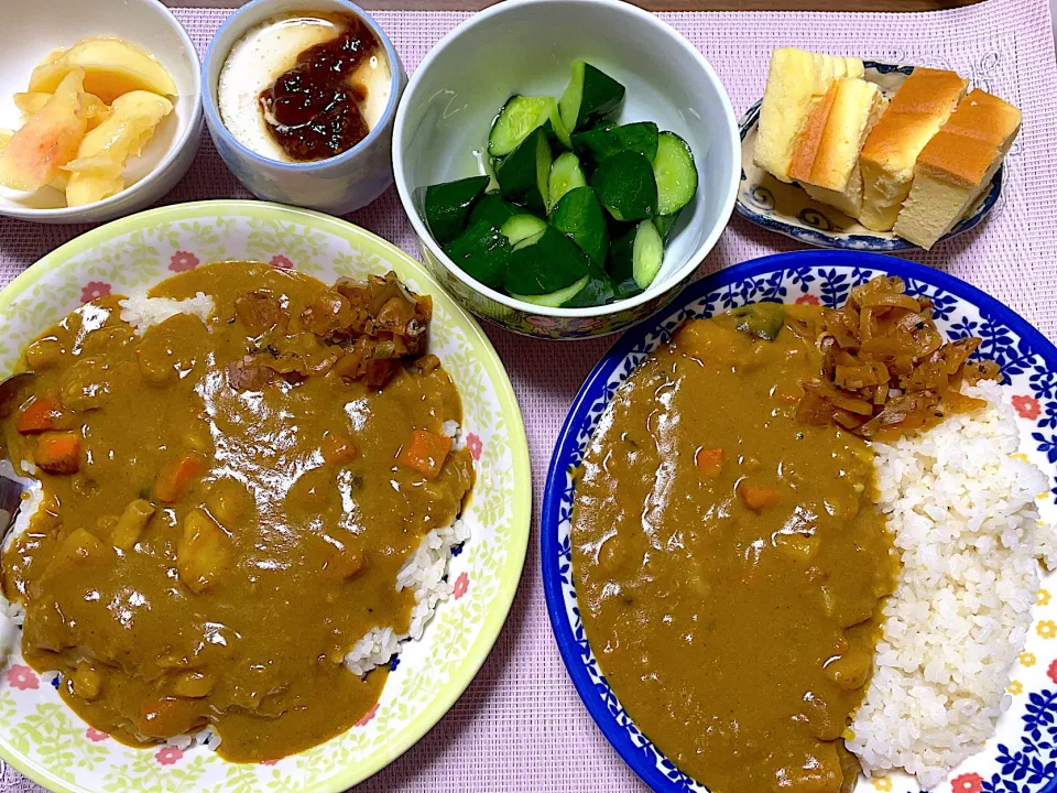 カレーライス♪晩ごはん~(^^)❤︎|いつくしみちゃんさん