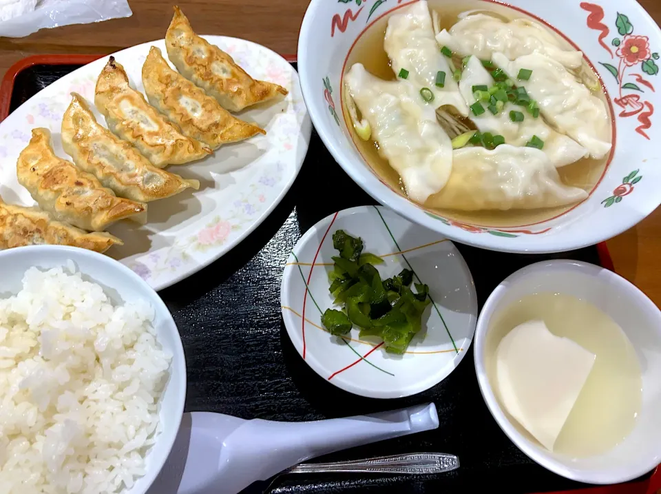 焼き水餃子定食|utayataさん