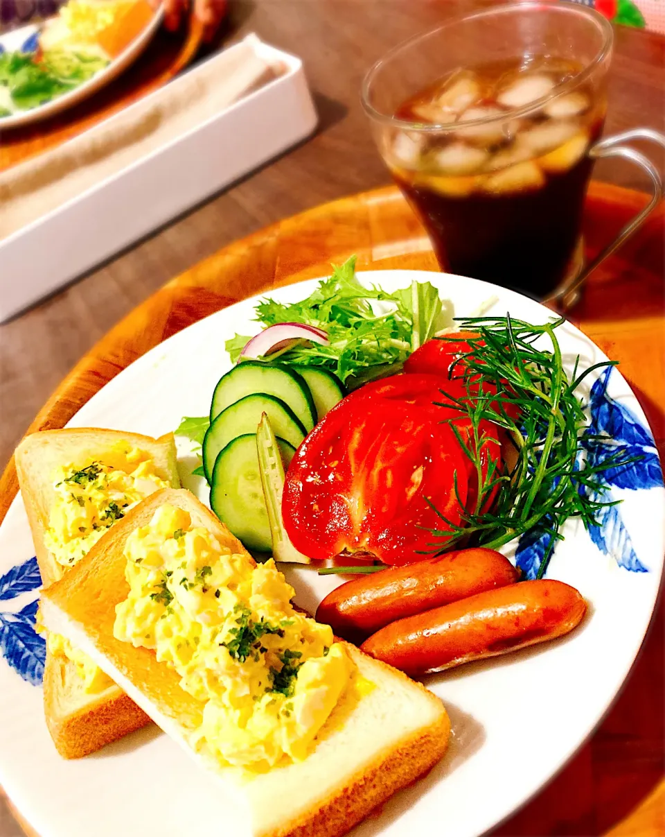 🍀今日の朝ごはん🍀|ちゃんノンさん