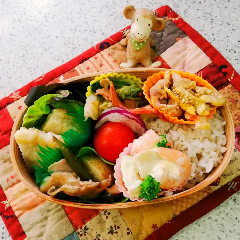 Snapdishの料理写真:今日のお弁当😊|naonaomimichanさん