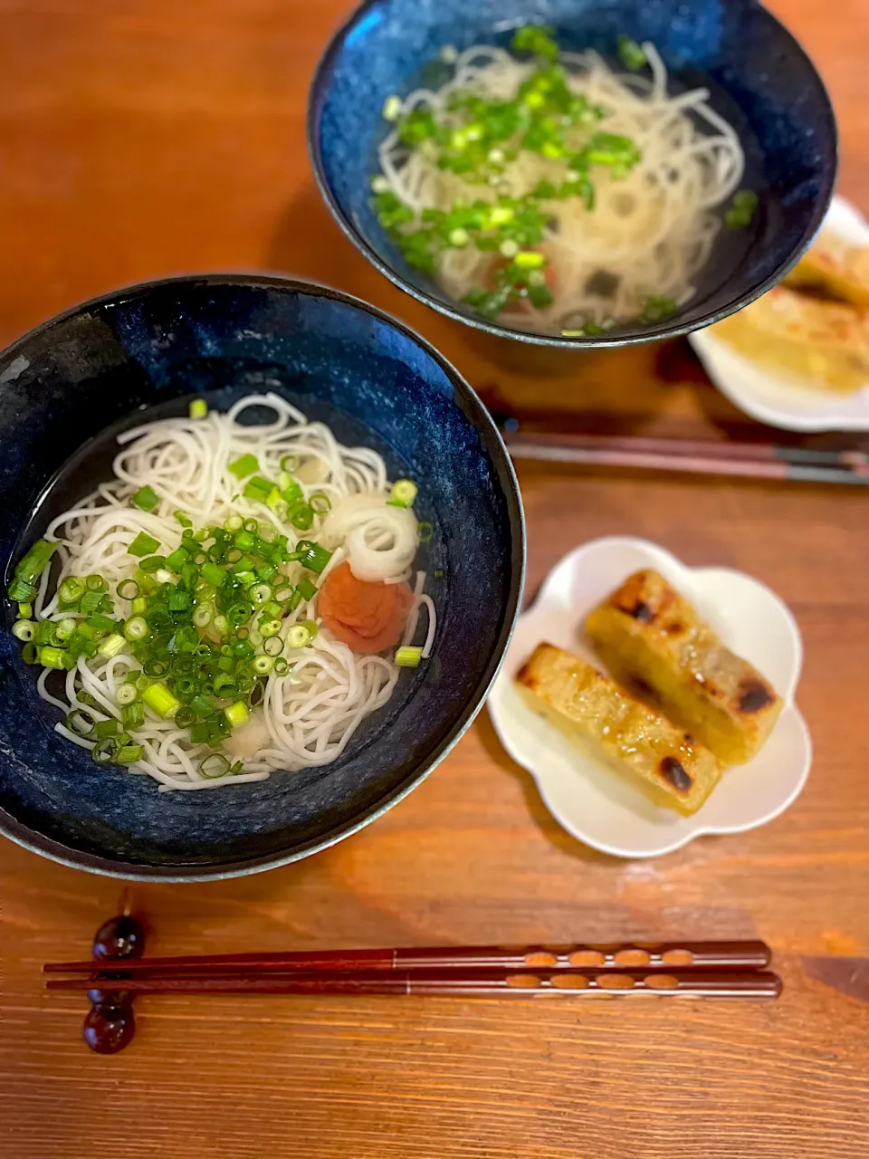 にゅうめん、芋もち|ＭＡＲＵＥ家の食卓さん