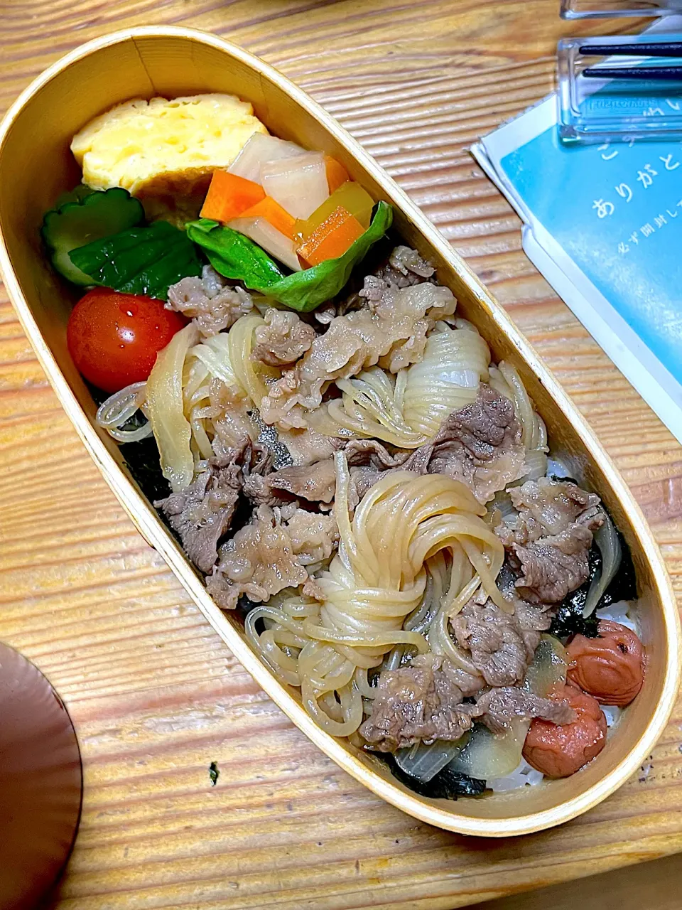 今日のお弁当🍱すき焼き弁当|misakoさん