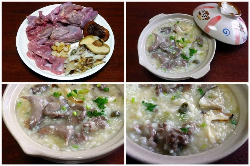 鹌鹑粥 - quail congee|steven z.y.さん